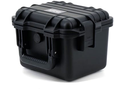 Universele Hardcase Koffer met Plukschuim - 30 x 24 x 21 cm - Opbergkoffer - Zwart - 300
