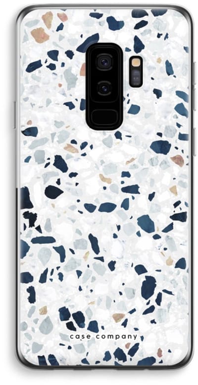 Case Company® - Hoesje geschikt voor Samsung Galaxy S9 Plus hoesje - Terrazzo N°1 - Soft Cover Telefoonhoesje - Bescherming aan alle Kanten en Schermrand