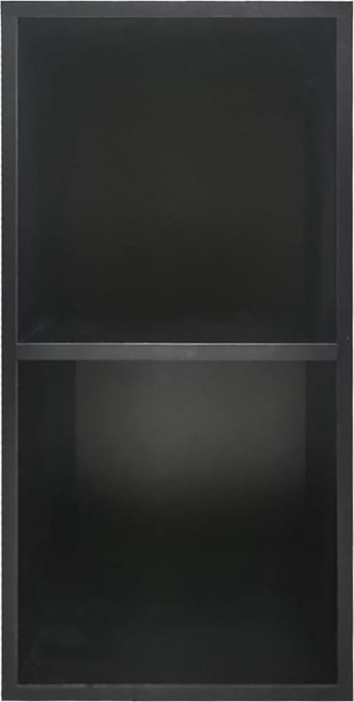 VDD - Boekenkast - Vakkenkast - Opbergkast - Boekenrek - Open kast - Boekenkast kind - Archiefkast - Wandkast - Boekenplank - Kubus kast - Kallax - Bookshelf - Vakkenkasten - 2 open vakken - Hout - 36 x 33 x 69 cm - Zwart