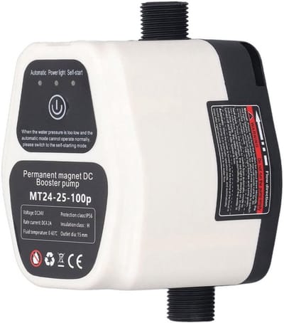 Allecto - Water Heater Booster Pomp - 100W - Automatische
