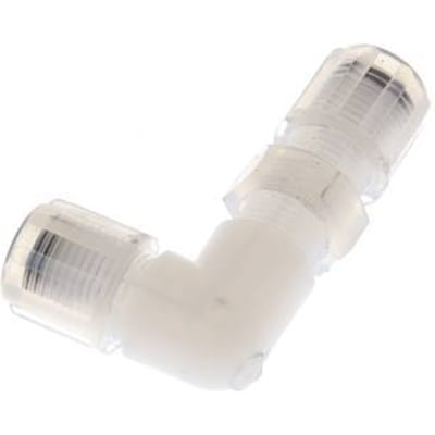 6x4mm & PFA L-Vorm Knelfitting Binnendraad Schotdoorvoer 10bar