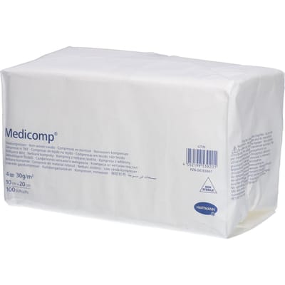 Hartmann Medicomp Kompres 4 Lagen 10 x 20cm 421827 100 Compressen