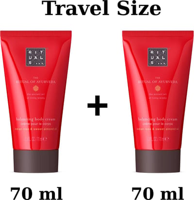 Rituals of Ayurveda - 2X Body Cream Travel Size 70 ml = 140 ml