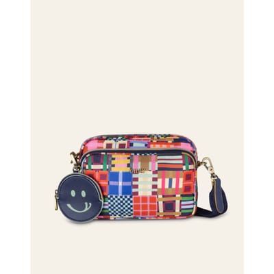 Oilily Smiley Cross Body- maatOne size Wedgewood