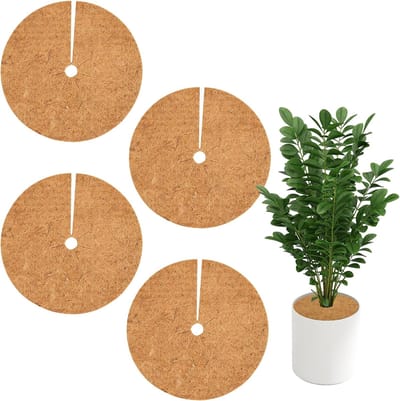 4x Kokosmatten voor Plantenbescherming tegen Vorst en Kou - 30x30 cm