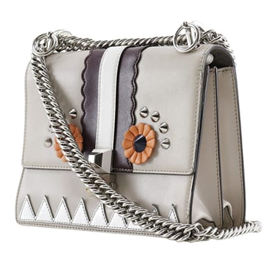Tweedehands Vitello Liberty Lucido Catalan Kleine Spiegel Hypnoteyes Studded Kan I Crossbody