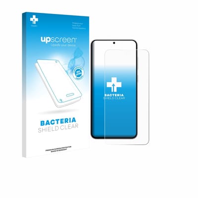 upscreen - Screenprotector voor Samsung Galaxy S25 FE Enterprise Edition - Folie Beschermfolie transparant antibacterieel