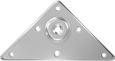 Scharnier model 407 - Messing scharnier met afgeronde rand - Duurzame matte afwerking - Afmetingen 95x52x2,3 mm - Veelzijdigheid en elegantie voor deuren, meerkleurig