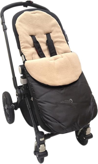 Voetzak Kinderwagen - Universele Voetenzak - Warme Baby - Wind Waterafstotend - 39x10x88cm - Zwart