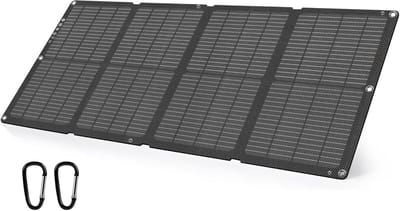Sounix Opvouwbaar Zonnepaneel - 30W - USB C en USB - Dubbele Aansluiting - Noodpakket - Draagbaar Zonnepaneel - Mobiele Telefoon Oplader