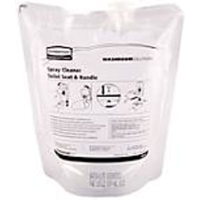 Rubbermaid® Liquid Toilet Seat Cleaner, navulzak 400 ml, desinfecterende spray op alcoholbasis.