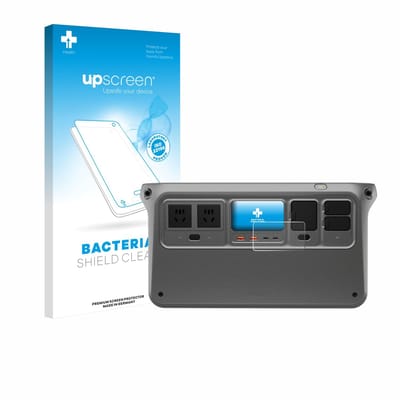 upscreen - Screenprotector voor DJI Power 1000 - Folie Beschermfolie transparant antibacterieel