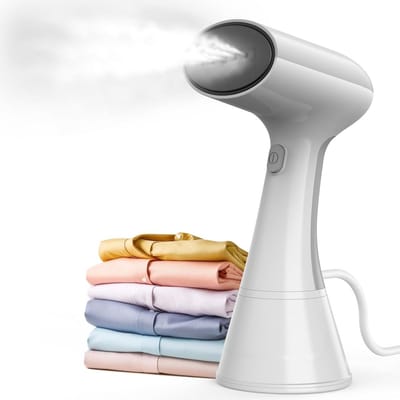 Handheld Kleding Stoomreiniger met Turbo Stoom 150°C - Snelle Verwarming in 20 Seconden, Draagbare Reisteamers voor Thuis en Kantoor