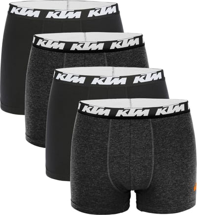 KTM by FREEGUN boxershort voor heren ondergoedbroek herenboxer 4 multipack
