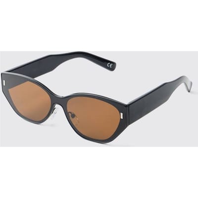 Round Chunky Sunglasses | Brown
