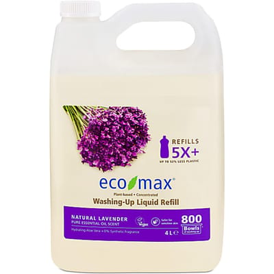 Eco-Max Vloeibaar Afwasmiddel - Natuurlijke Lavendel 4L