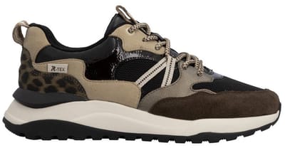 Rieker - Sneakers Laag Donkerbruin 38