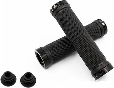 hbs TS-1102Z - Aluminium Fietshandvatten - 13 cm - Antislip Rubber Grip