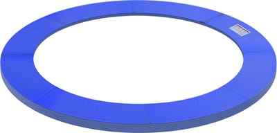 1 stuks - Beschermhoes voor een trampoline met diameter 305 cm - van plastic en PE - met 15 mm dikke verstelling - blauw