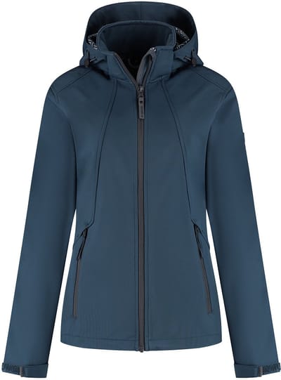 Kjelvik Outdoorjas Cleo Donkerblauw