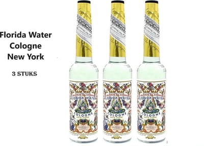 Florida Water - 3 stuks - 221 ml - Cologne New York - Murray & Lanman - Florida Cologne