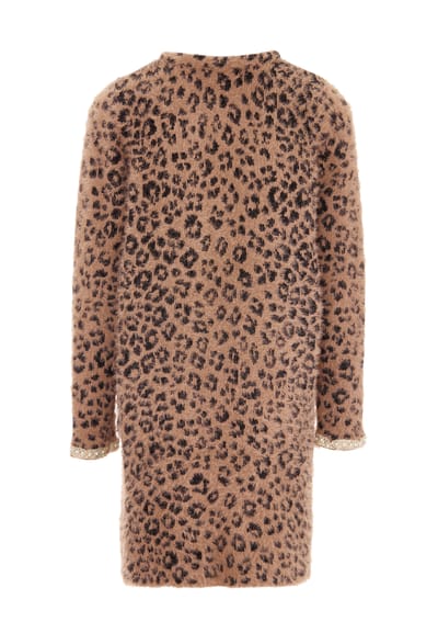 Faina Vest Dames Donker roze zwart