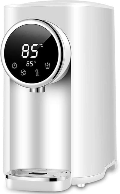 Heetwaterdispenser - Mini Dispenser - Snel Water Verwarmen - Instelbare Temperatuur - 48 Liter Tank - Wit