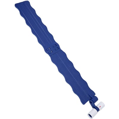 Attrape-Débris de Piscine Plastique ABS Haute Efficacité Bras Écumoire de Piscine Mains Libres pour Feuilles Flottantes Bleu bleu