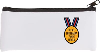Akyol - liefste bonusmama van de wereld Etui - Mama - de liefste bonusmoeder - moeder cadeautjes - moederdag - verjaardagscadeau - verjaardag - cadeau - geschenk - kado - gift - moeder artikelen - 20 bij 9 cm