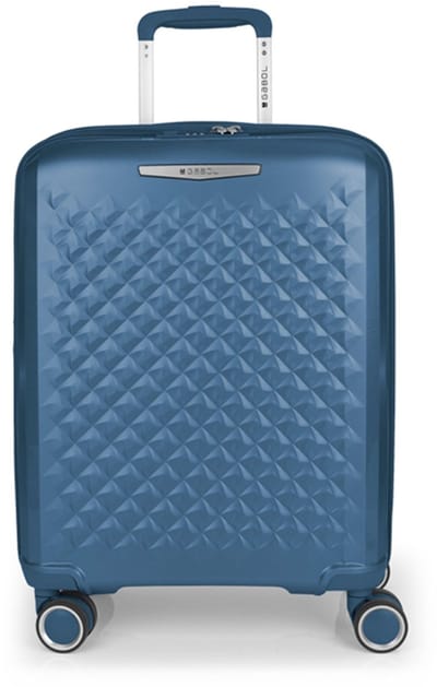 Gabol Queens 4 wielen Cabinewagen S 54 cm met uitbreidingsplooi - Harde bagage - TSA slot - azul