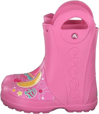 Crocs Galactic Hearts Boot Pink Lemonade Maat 34/35 US J3