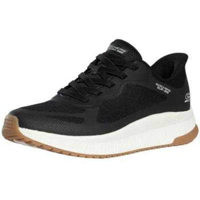 Skechers Slip-ins: BOBS Sport Squad Chaos heren sneaker zwart - Maat 45 - Extra comfort - Memory Foam