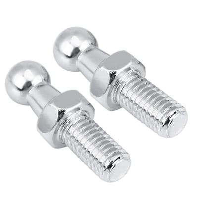 RVS Ball Bolt Set van 2 Stuks M8 voor Gasveren en Motorkappen met Bolkop voor Betrouwbare Bevestiging