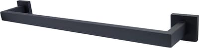 Sanics® Seal Handdoekrek Zwart Inclusief Montageset 50 CM - Handdoekrekken Badkamer - Handdoekhouder - Handdoekstang - Handdoekhouders - Badkamerrek voor Handdoeken RVS