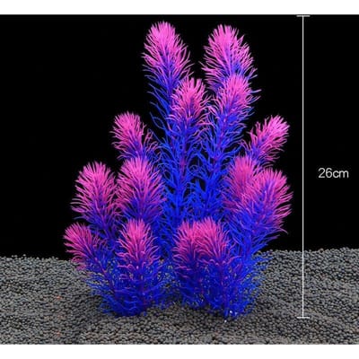 1Pc Aquarium Landschapsarchitectuur Simulatie Waterplanten Simulatie Ornament Woondecoratie