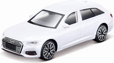 Bburago Audi A6 - Modelauto - Schaal 1:43 - Wit