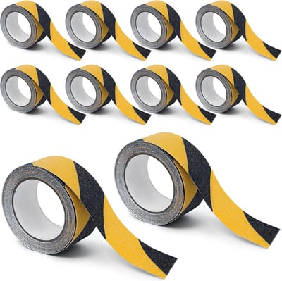 10 x Anti-slip tape 50m zelfklevend voor binnen & buiten grip tape antislip