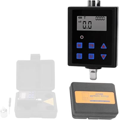 Digitale momentsleutel - Koppelmeter tester - Precisie metingen - Dubbele meetmodus - 3-340 Nm - Zwart