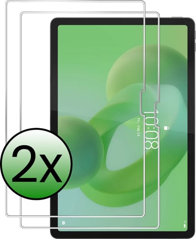 Screenprotector - 2 Stuks Geschikt voor Lenovo Idea Tab Pro - Extra Sterk - Beschermglas - Gehard Glas - Tempered Glass - Screen Protector