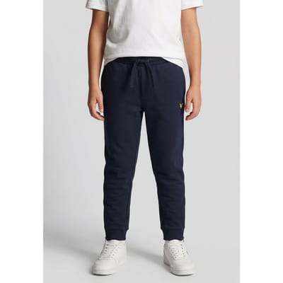 Lyle & Scott Fly Fleece Sweatpant Dark Navy Maat: 7/8 | Broeken Outlet | Unisex | Blauw