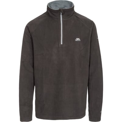 Trespass - Heren Blackford Microfleece (Zwart)