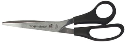 Schaar Quantore 210mm +plastic handvat zwart | 12 stuks
