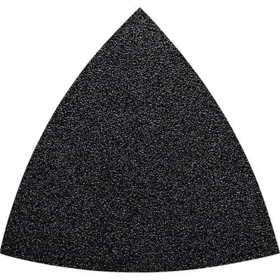 Fein 63717087014 Deltaschuurpapier Met klittenband, Ongeperforeerd Korrelgrootte (num) 150 Hoekmaat 80 mm 50 stuk(s)
