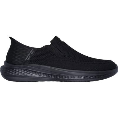 Skechers Slip-Ins: Slade - Deacon 210887-BBK, Mannen, Zwart, Sneakers, maat: 42,5