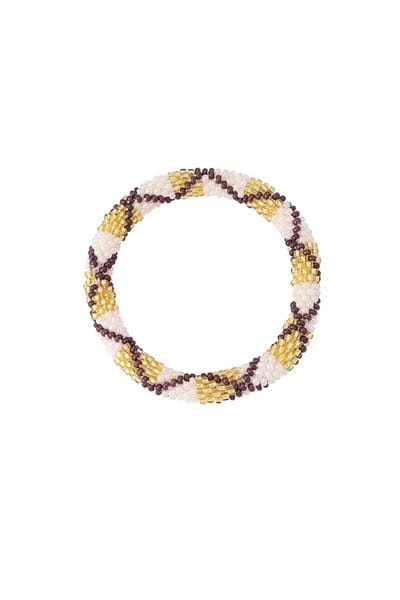 Yehwang Kralenarmbandje figuur - bruin/goud