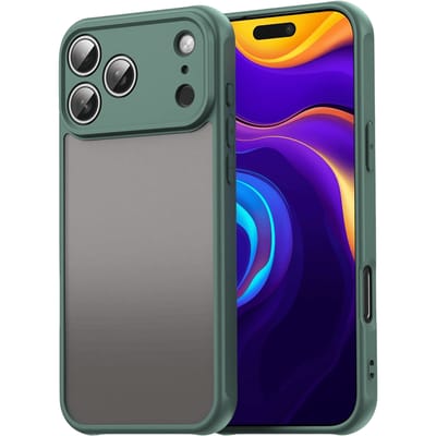 Mocaa Apple iPhone 17 Pro Slim Anti-Shock Hoesje Groen