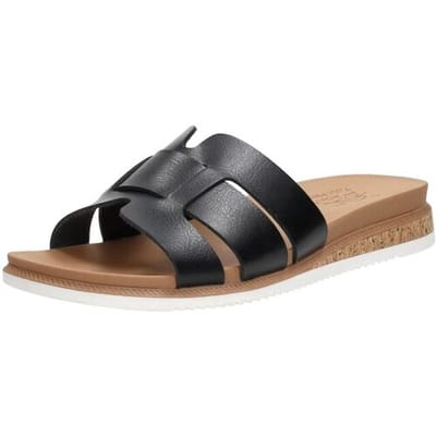 Skechers DESERT KISS LOW - PEAK LOOK Dames Slippers - Zwart