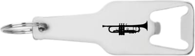Akyol - trompet flesopener - Trompet - beste trompet speler - cadeau - muziek - muziekinstrument - 105 x 25mm