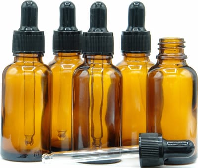 Pipetflesjes 30ml 50 stuks - Glazen Flesjes met Pipet - Pipetfles
