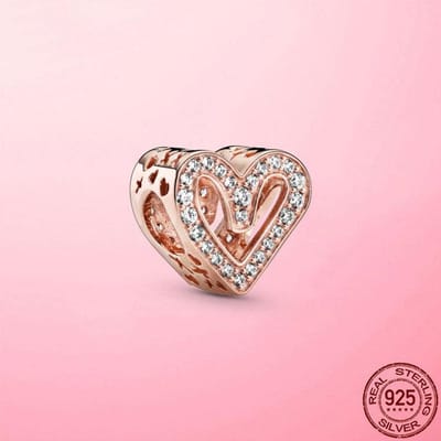 925 Zilver Klaver Lieveheersbeestje Dromenvanger Hangende Bedels Kralen Passen Originele Armband Ketting Bedels Sieraden beige